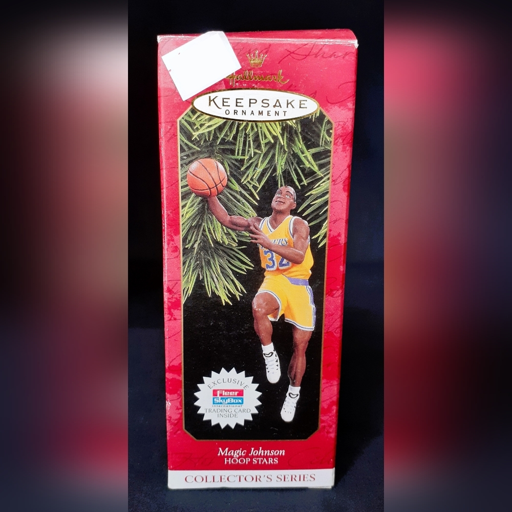 NEW Hallmark Keepsake Ornament- Magic Johnson Hoop Stars Collector's Series